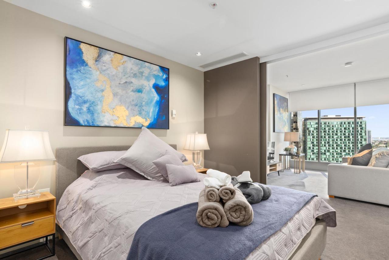Sophisticated Designer Condo W River & City Views 墨尔本 外观 照片