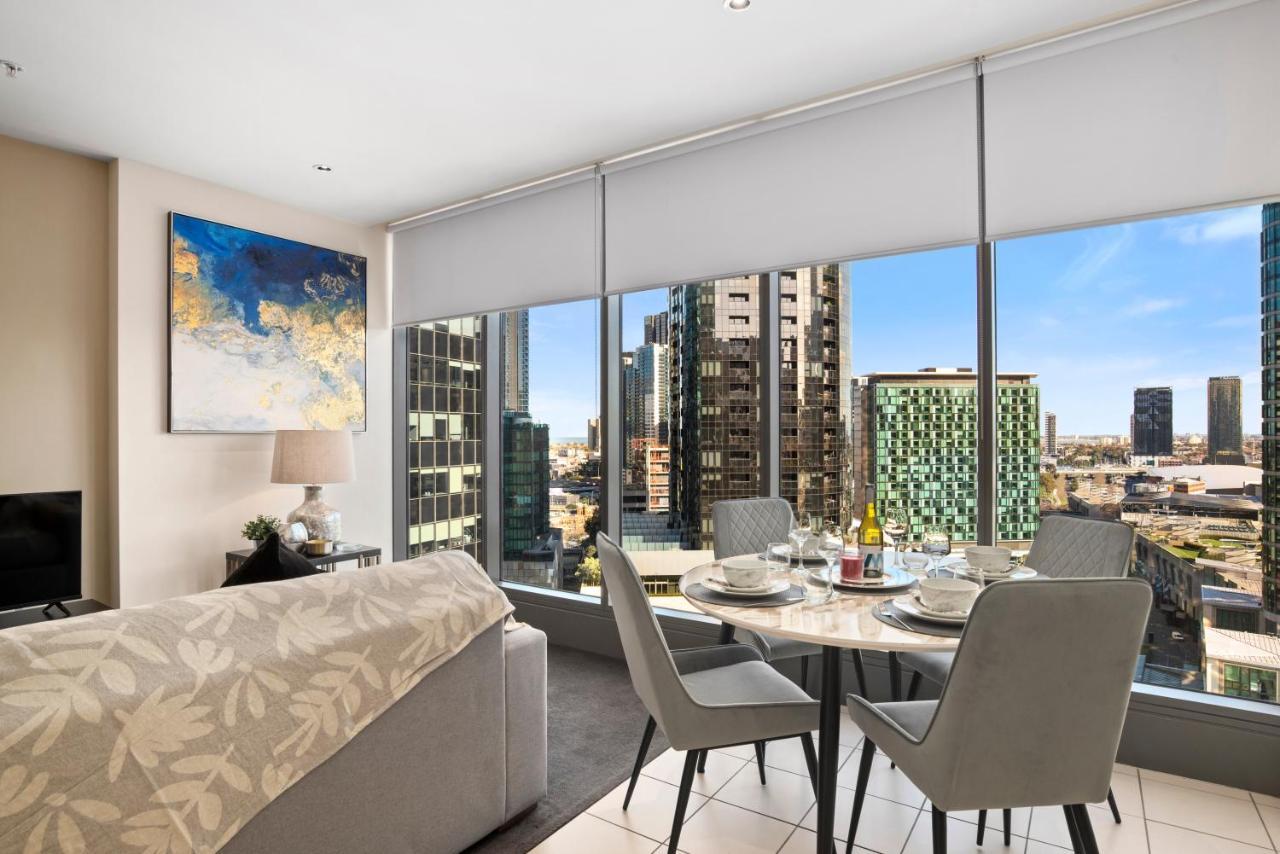 Sophisticated Designer Condo W River & City Views 墨尔本 外观 照片